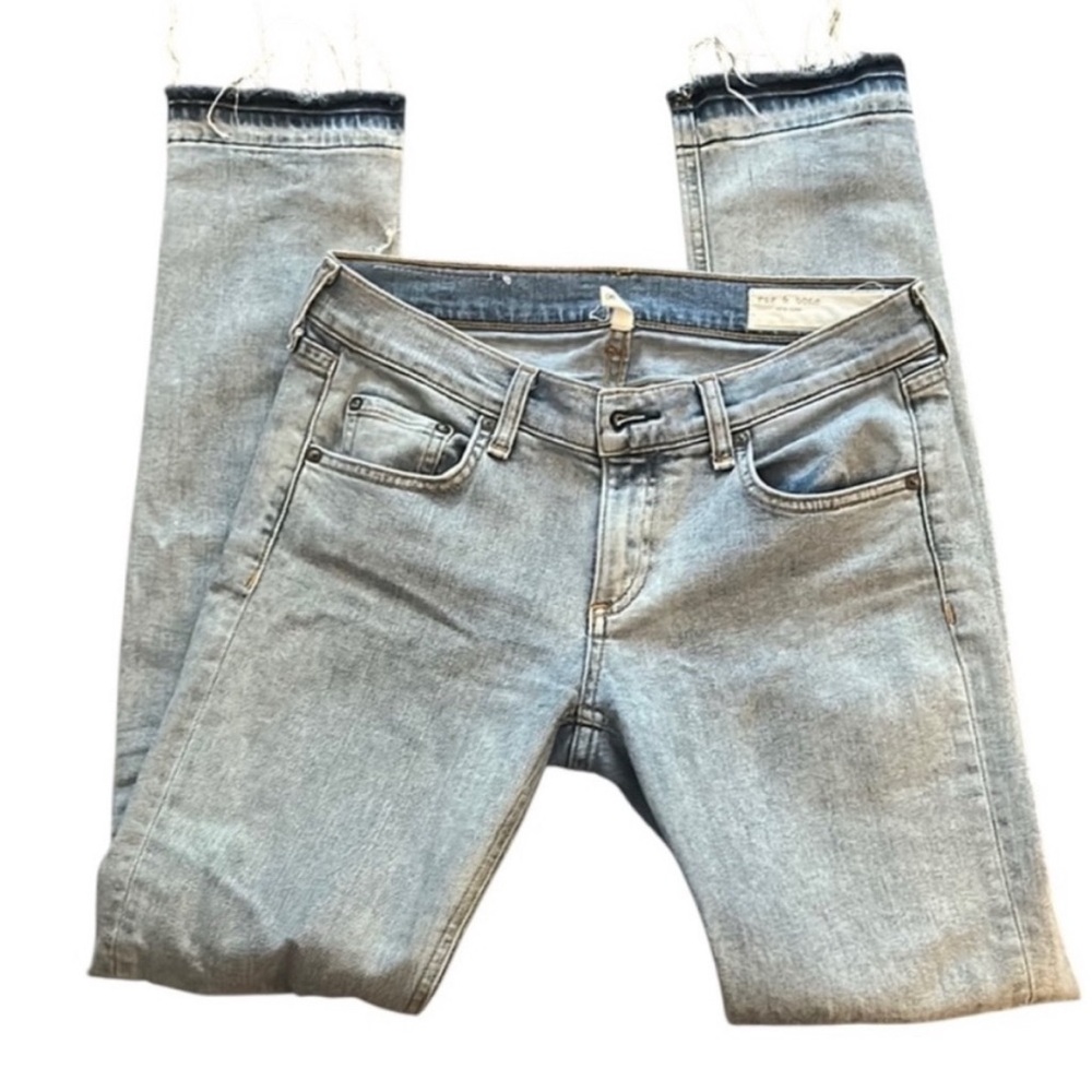 rag & bone Light Blue Dee Ankle Jeans 25